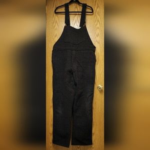 CODET VINTAGE Mens Wool Bibs from Canada Size Large-Inseam 32"